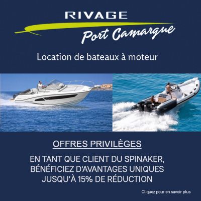 Offres privilèges : location de bateaux à moteur avec le Spinaker