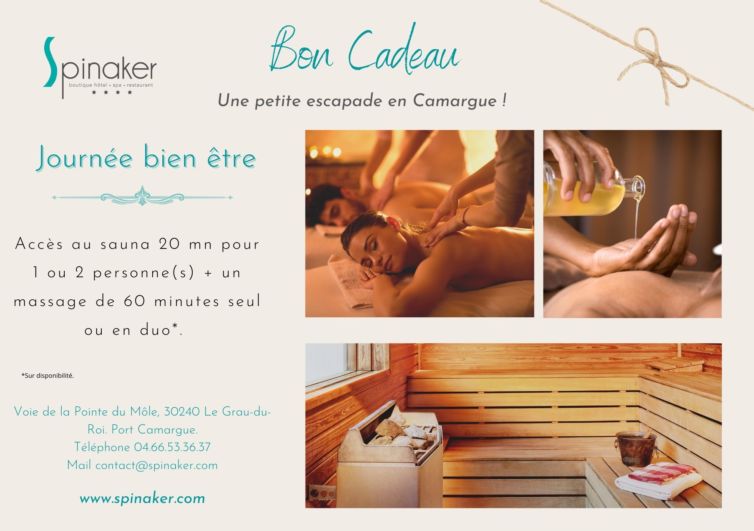 Bon cadeau Journée bien-être