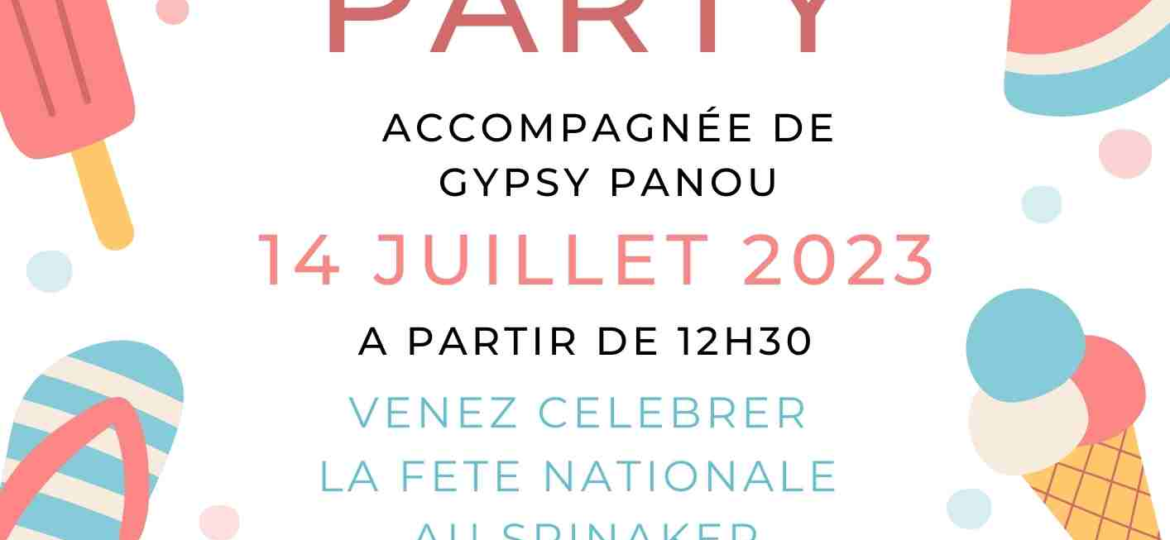 Paella Party le 14 juillet au Spinaker